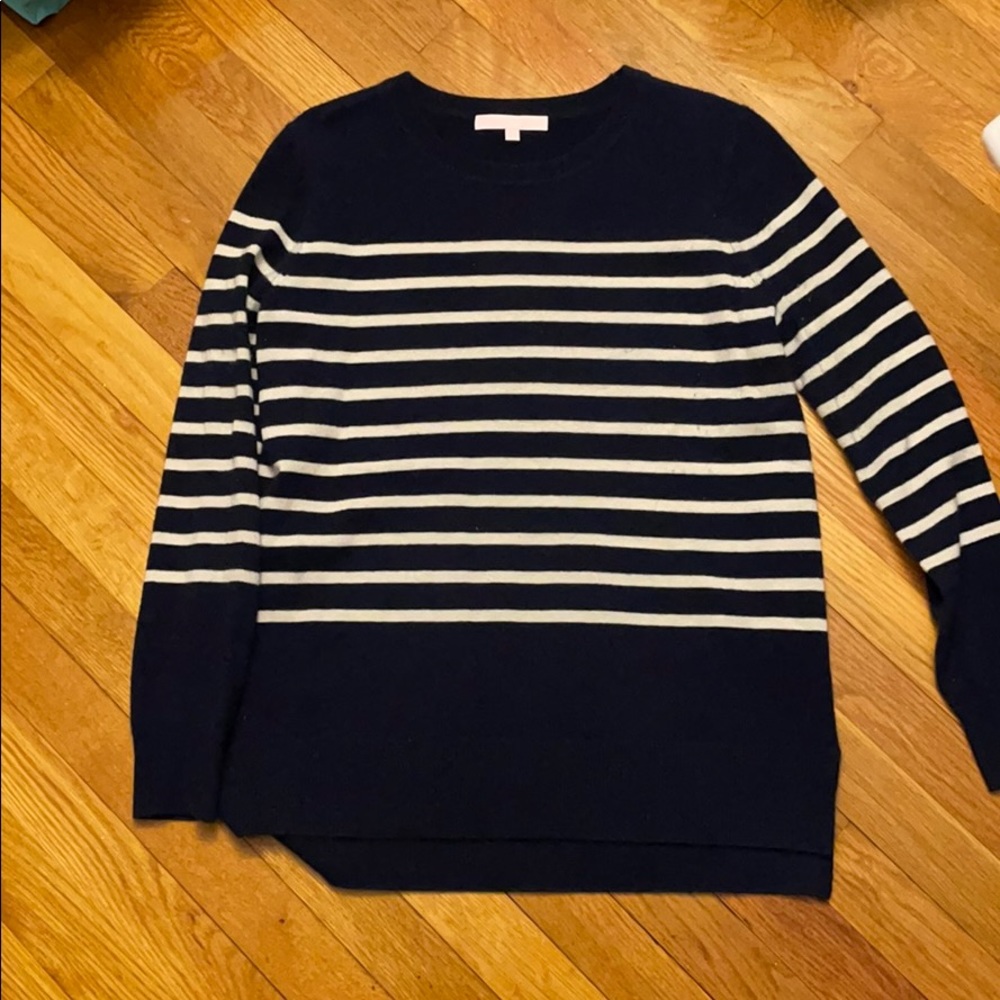 Navy cashmere sweater